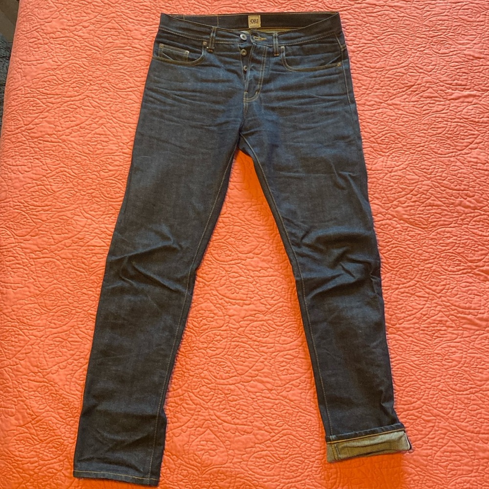 LSG Denim made in Nepal, designed in Calgary. 31x31